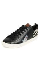 Coach New York Sharkie Patched C121 Low Top Sneakers