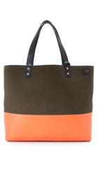Jack Spade Reversible Suede Coal Bag