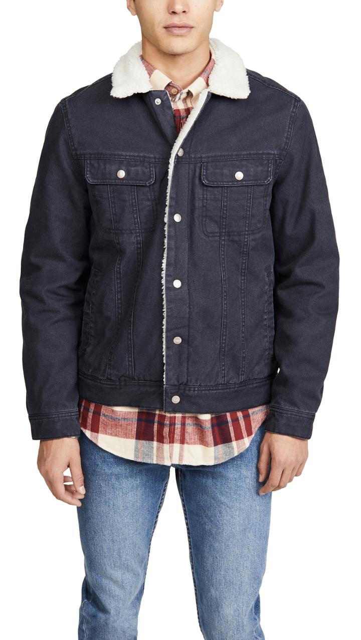 Faherty Sherpa Stormrider Jacket