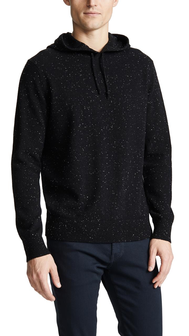 Club Monaco Cashmere Donegal Hoodie