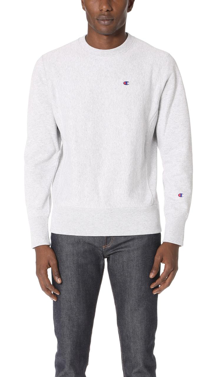 Champion Premium Reverse Weave Crew Neck Sweatshirt