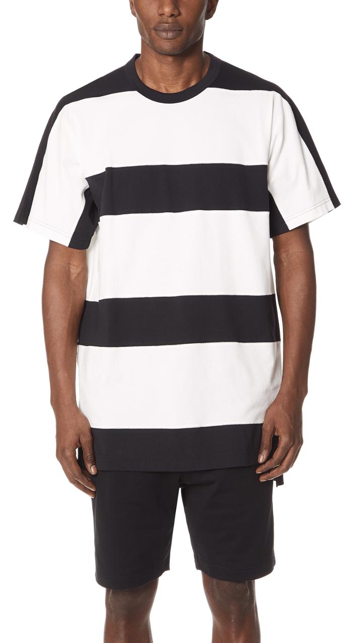 Y 3 Bold Stripe Tee