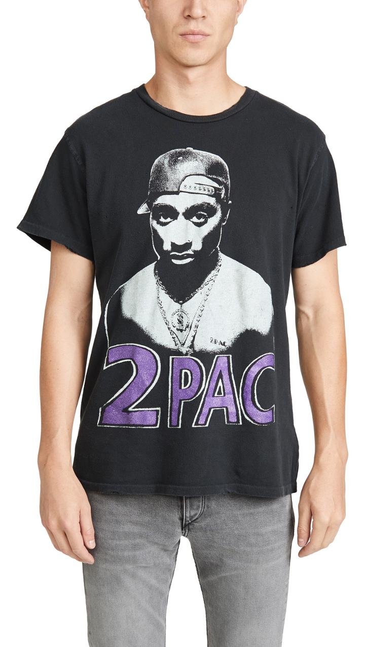 Madeworn Short Sleeve 2pac I Get Around T Shirt