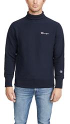 Champion Premium Reverse Weave Small Script High Neck Sweatshirt