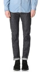 Naked Famous Super Skinny Guy Fire Rooster Selvedge Jeans