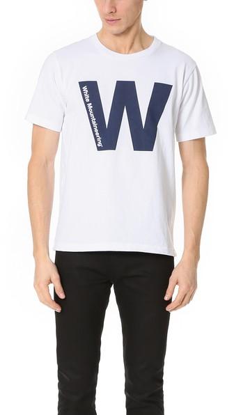 White Mountaineering Printed Tee