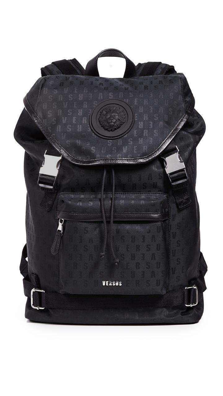 Versus Nylon Top Loader Backpack