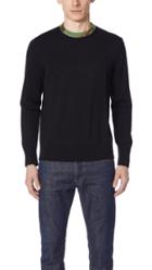 Rag Bone Camo Crew Neck Sweater