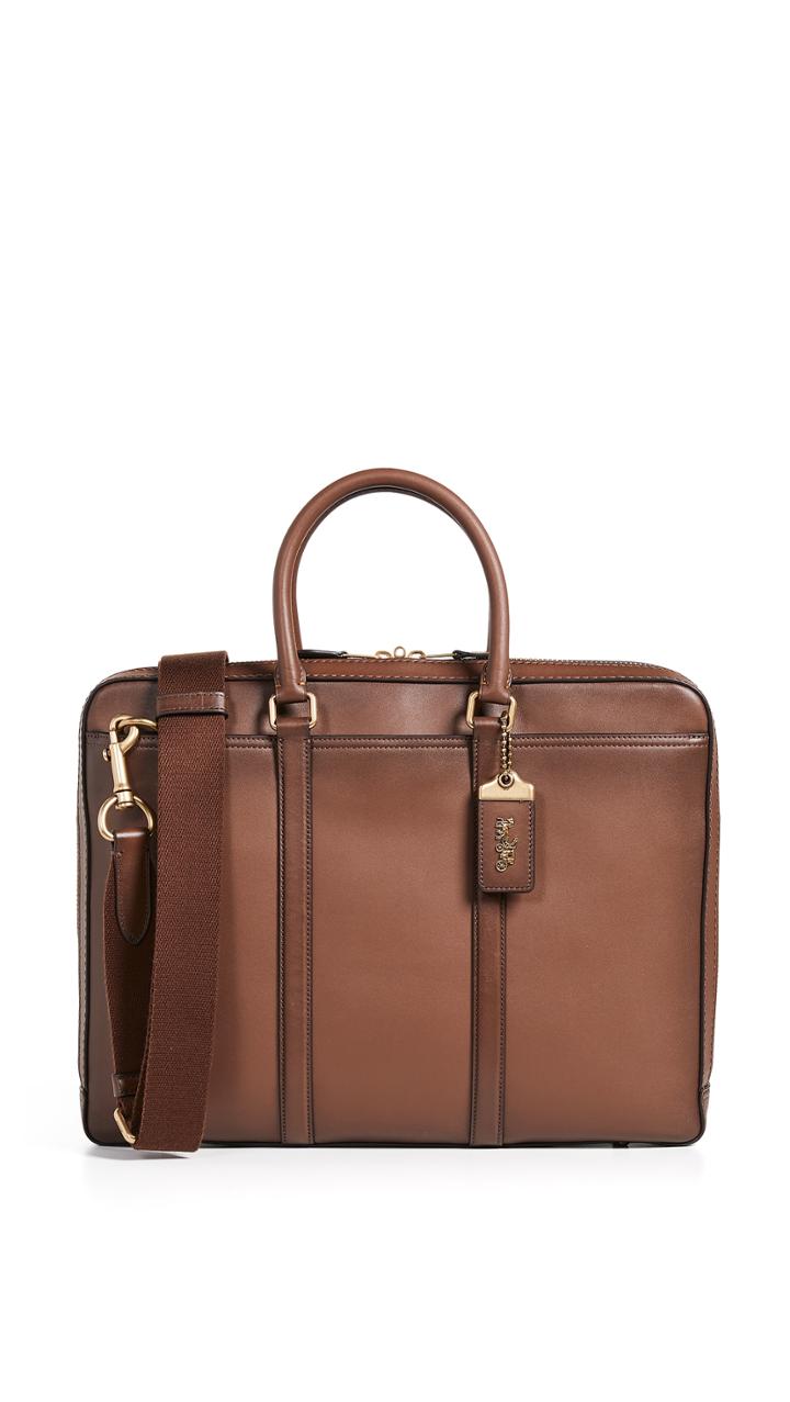 Coach New York Metropolitan Slim Brief