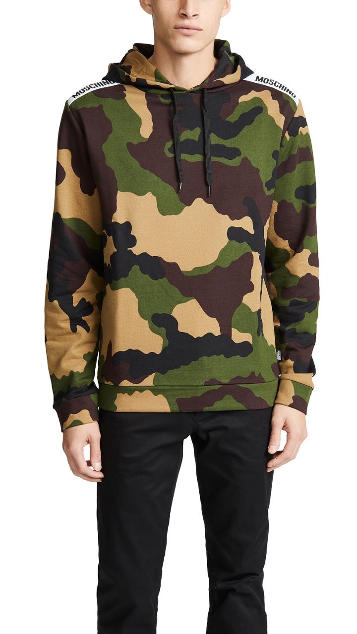 Moschino Camo Hoodie
