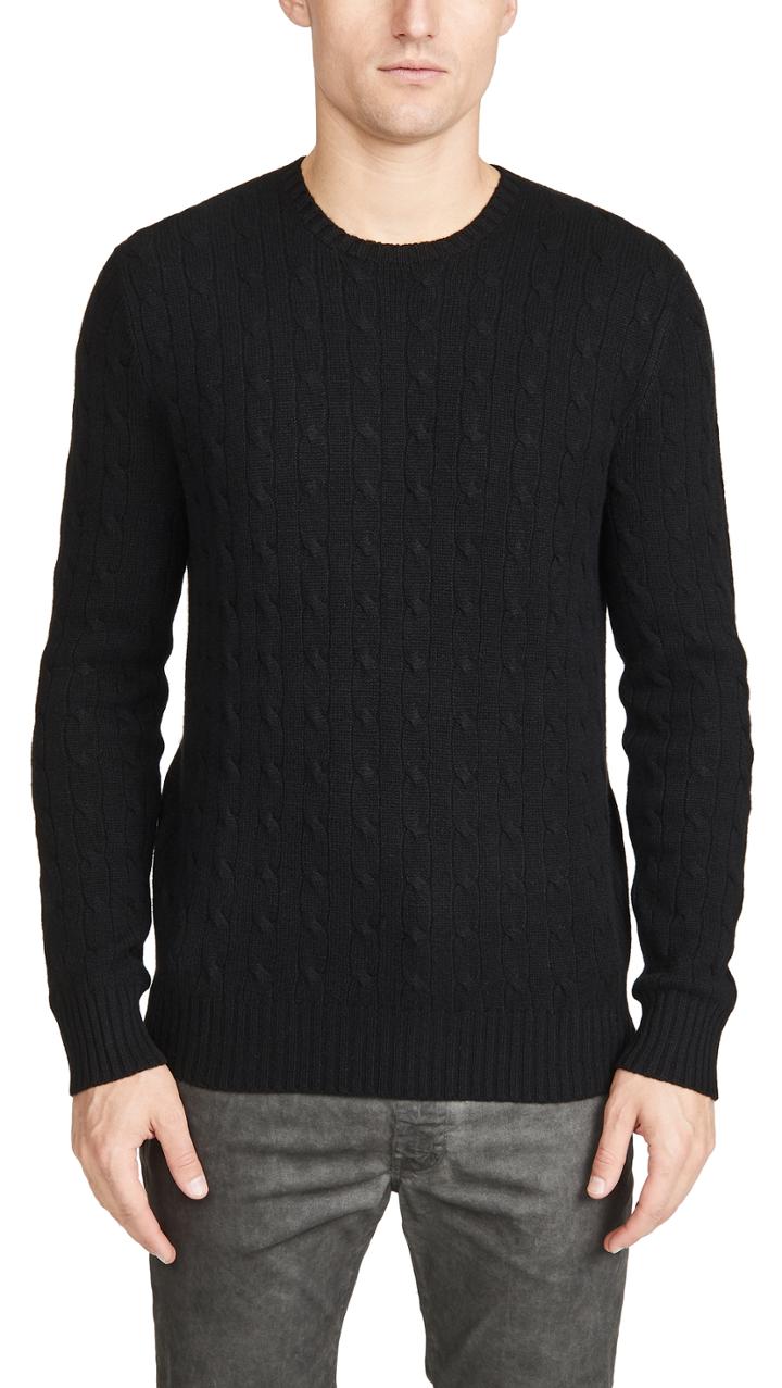 Polo Ralph Lauren Cable Knit Cashmere Sweater