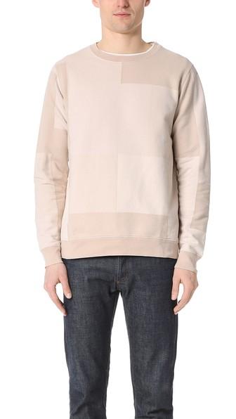 Remi Relief 18gg Patchwork Crew Sweatshirt