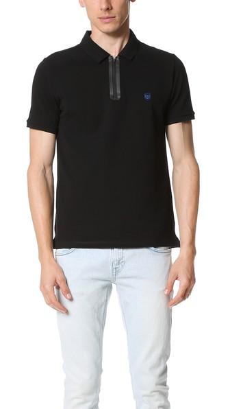 The Kooples Sport Zip Polo
