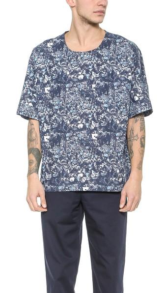 E Tautz Frinton Printed T Shirt
