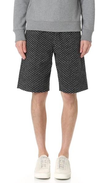 Ps By Paul Smith Drawcord Black Dot Interior Shorts