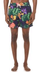Polo Ralph Lauren Tropical Jungle Traveler Swim Trunks