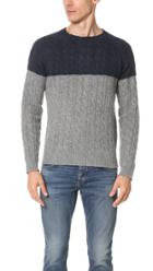 Hartford Shetland Cable Sweater