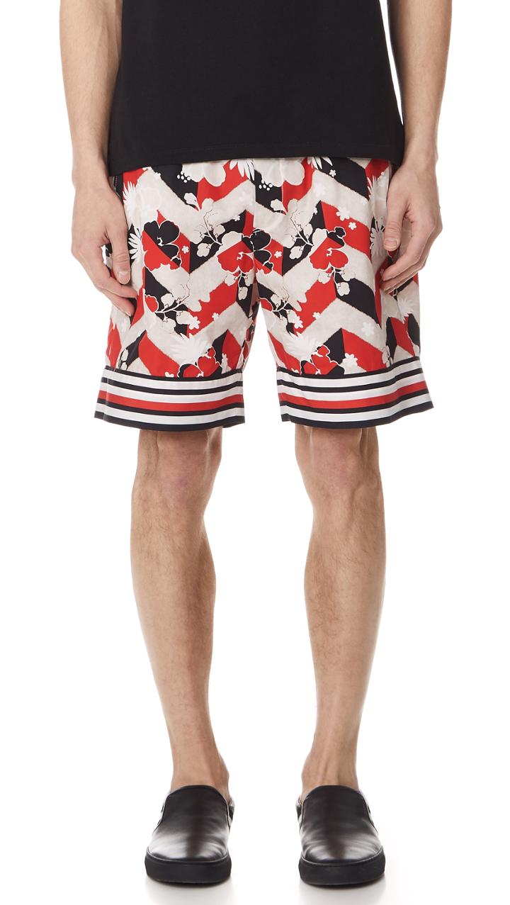 Maison Kitsune Venice Trim Shorts