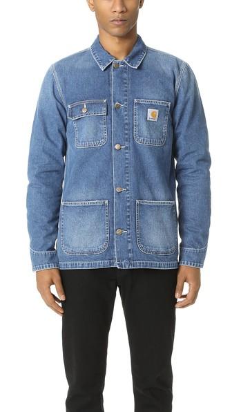 Carhartt Wip Denim Michigan Chore Coat
