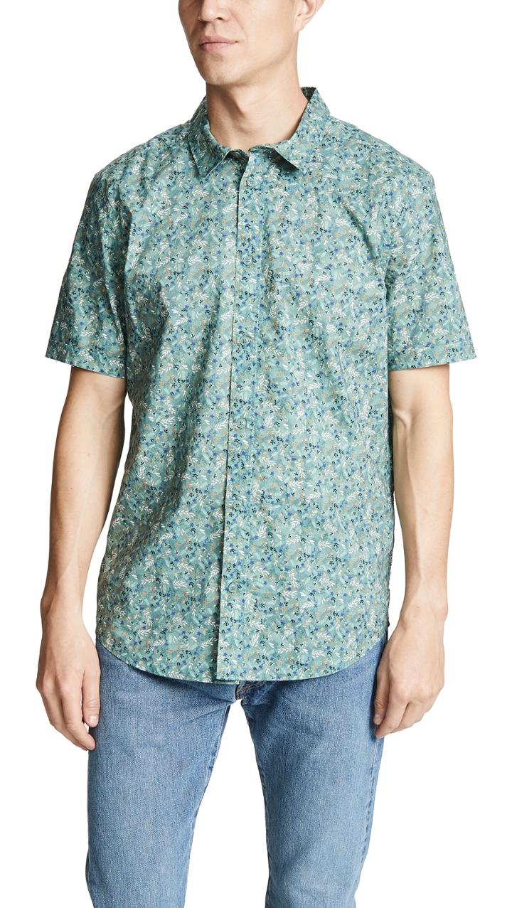 Rvca Makoto Short Sleeve Shirt