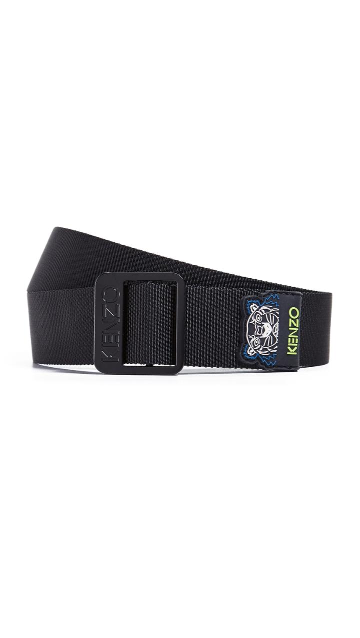 Kenzo Webbing Tiger Belt