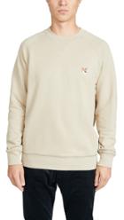 Maison Kitsune Long Sleeve Sweatshirt With Fox Head Patch