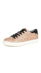 Coach New York C126 Signature Low Top Sneakers