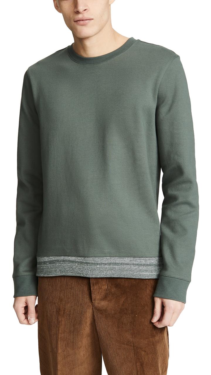 A P C Crew Neck Jeremie Sweatshirt