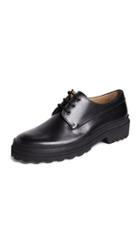 A P C Leopold Lug Sole Lace Up Shoes