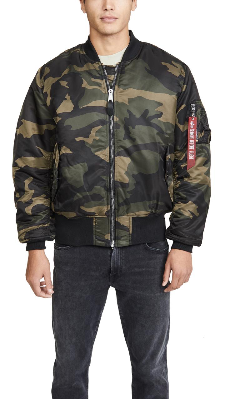 Alpha Industries Ma 1 Blood Chit Jacket