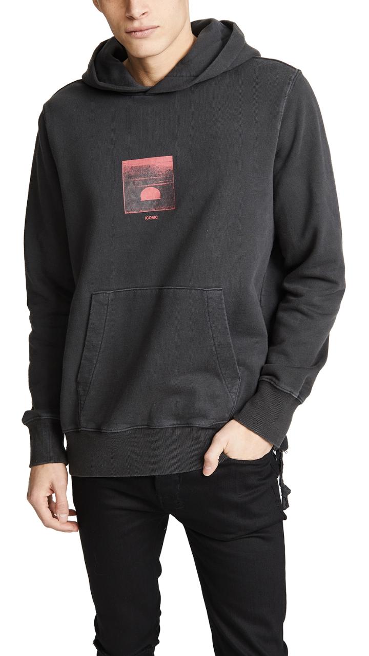Ksubi Iconic Hoodie Back To Black