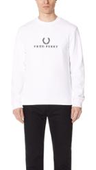 Fred Perry Monochrome Tennis Sweatshirt