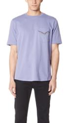 Ps By Paul Smith T Shirt With Zigzag Flocking