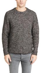 Ps Paul Smith Bouclé Pullover Crew Neck Sweater