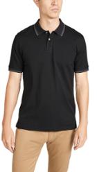 Ps Paul Smith Regular Fit Polo Shirt With Stripe Collar