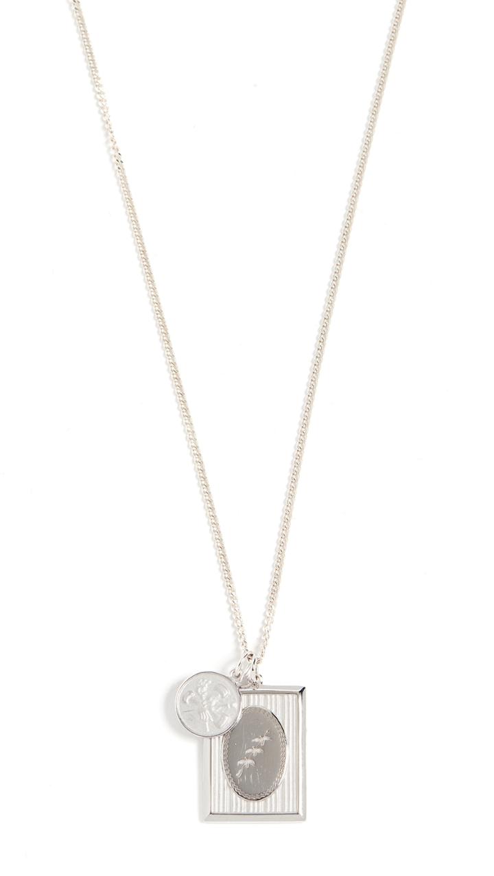 Miansai Bird Frame Pendant Necklace