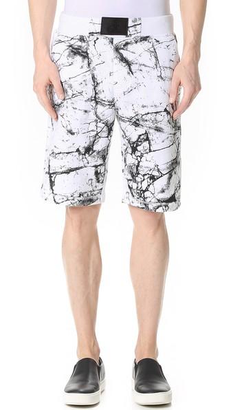 Calvin Klein Jeans Marble Print Shorts