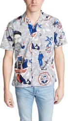 Gitman Vintage Ss Bd Sailor Shirt Camp Collar