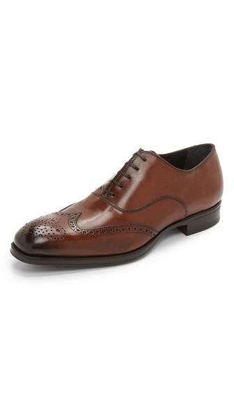 To Boot New York Dodd Burnished Leather Wingtips