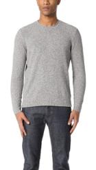 Club Monaco Cotton Boucle Roll Neck Sweater