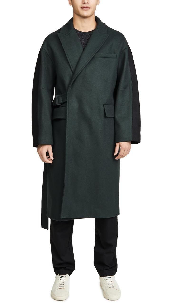 Maison Kitsune Wrap Coat