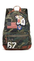Polo Ralph Lauren Tiger Patchwork Camo Canvas Backback