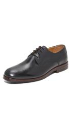Hudson London Enrico Plain Toe Lace Up Oxfords