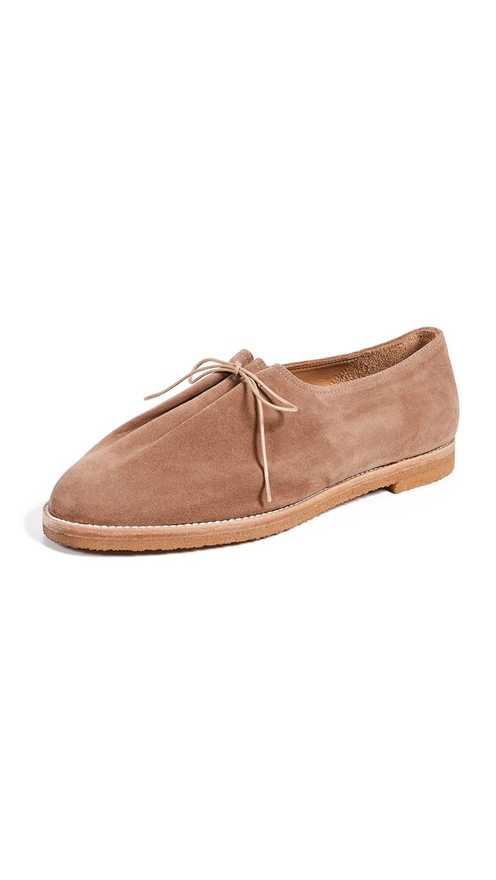 Soloviere Matthieu Suede Lace Up Shoes