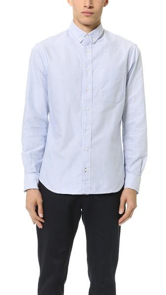 Gitman Vintage Striped Oxford Shirt