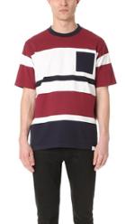 White Mountaineering Multi Border Pocket Tee