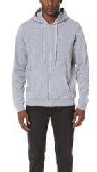 Sunspel Long Sleeve Zip Hoodie