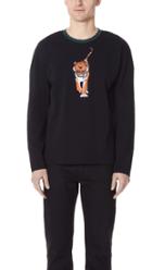 Kenzo Walking Tiger Long Sleeve Top