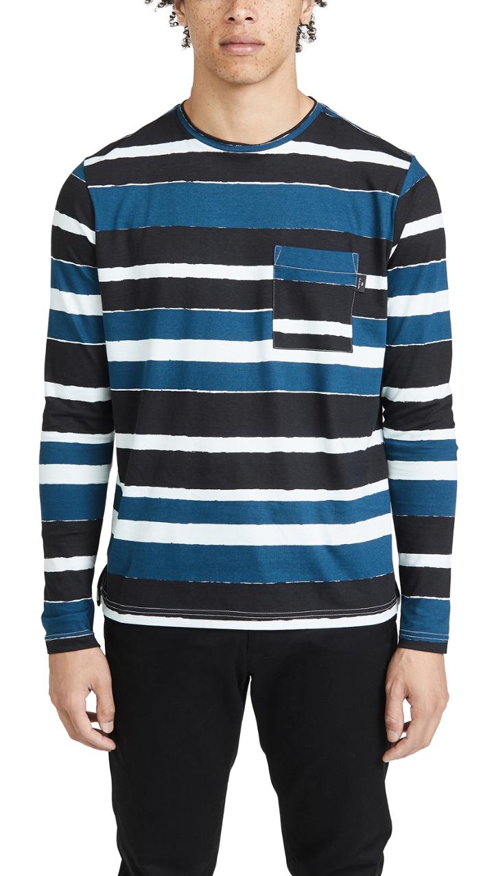 Ps Paul Smith Long Sleeve Pocket Tee