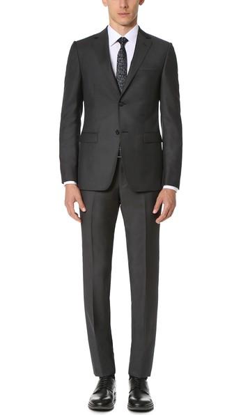 Z Zegna Drop 8 Wool Mohair Blend Suit